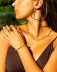 Collana Khali - Verde