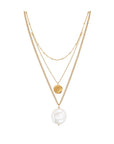 Collana Tripla - Perle Barocche