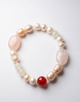 Bracciale Quarzo Rosa