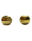 Orecchini Bottone - Ondulati