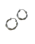 Orecchini Cerchi Intrecciati
