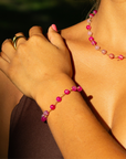 Bracciale Khali - Fucsia