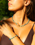 Collana Khali - Azzurra