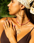 Collana Khali - Rosa