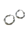 Orecchini Cerchi Intrecciati