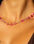 Collana Khali - Fucsia