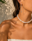 Collana - Choker Perle Naturali