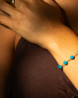 Bracciale Khali - Azzurro
