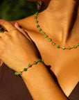 Collana Khali - Verde