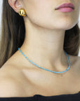 Collana Crystal Basic - Azzurra