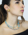 Collana Crystal Basic - Azzurra