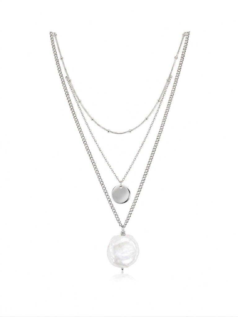 Collana Tripla - Perle Barocche