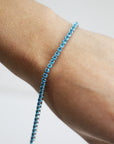 Bracciale Tennis - Azzurro