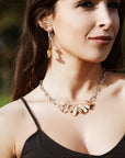 Orecchini Esmeralda - Perle Marroni