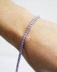 Bracciale Tennis - Lilla