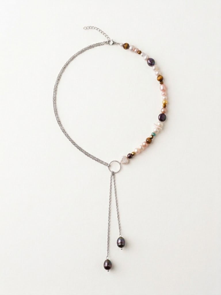 Collana Perle Multicolor