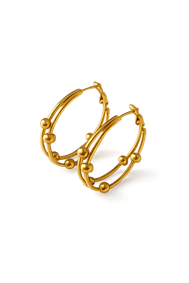 Orecchini Sfera - Cerchi