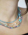 Collana Crystal - Blu