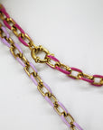 Collana Catena - Fucsia