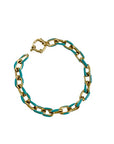 Bracciale Catena - Azzurro