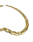 Collana Snake - Intrecciata Oro